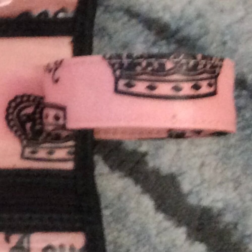 Vtg Y2K Juicy Couture Mon Amour Makeup/Cosmetic/Toiletry Travel Bag w/Handles - Picture 8 of 11